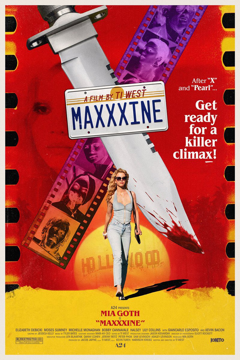 Are you going to see MAXXXINE at the movie theater on July 5th? [source: @jonetodidthis]