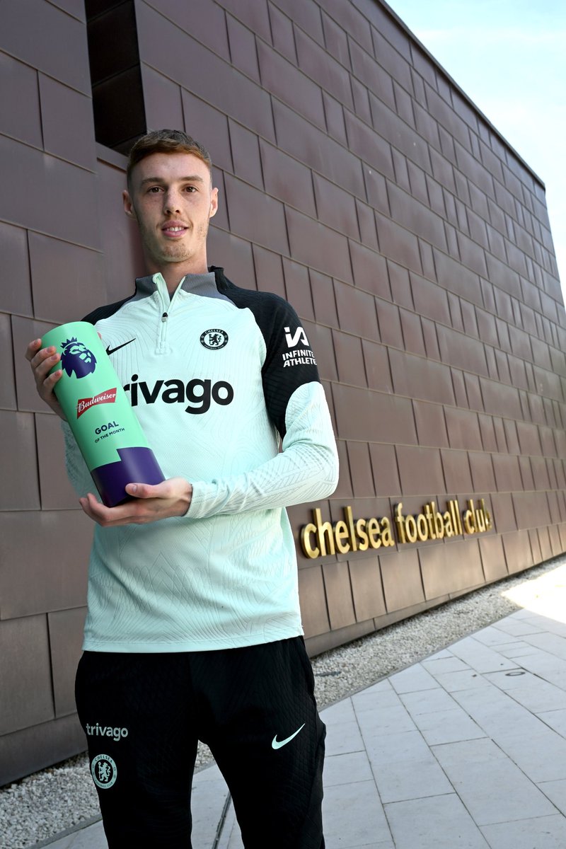 Our penultimate Goal of the Month winner and his trophy 🥶

The most goal involvements in the <a href="/premierleague/">Premier League</a> in 2023/24. Can Cole Palmer also win Goal of the Season?

GOTS nominations dropping this week 👀