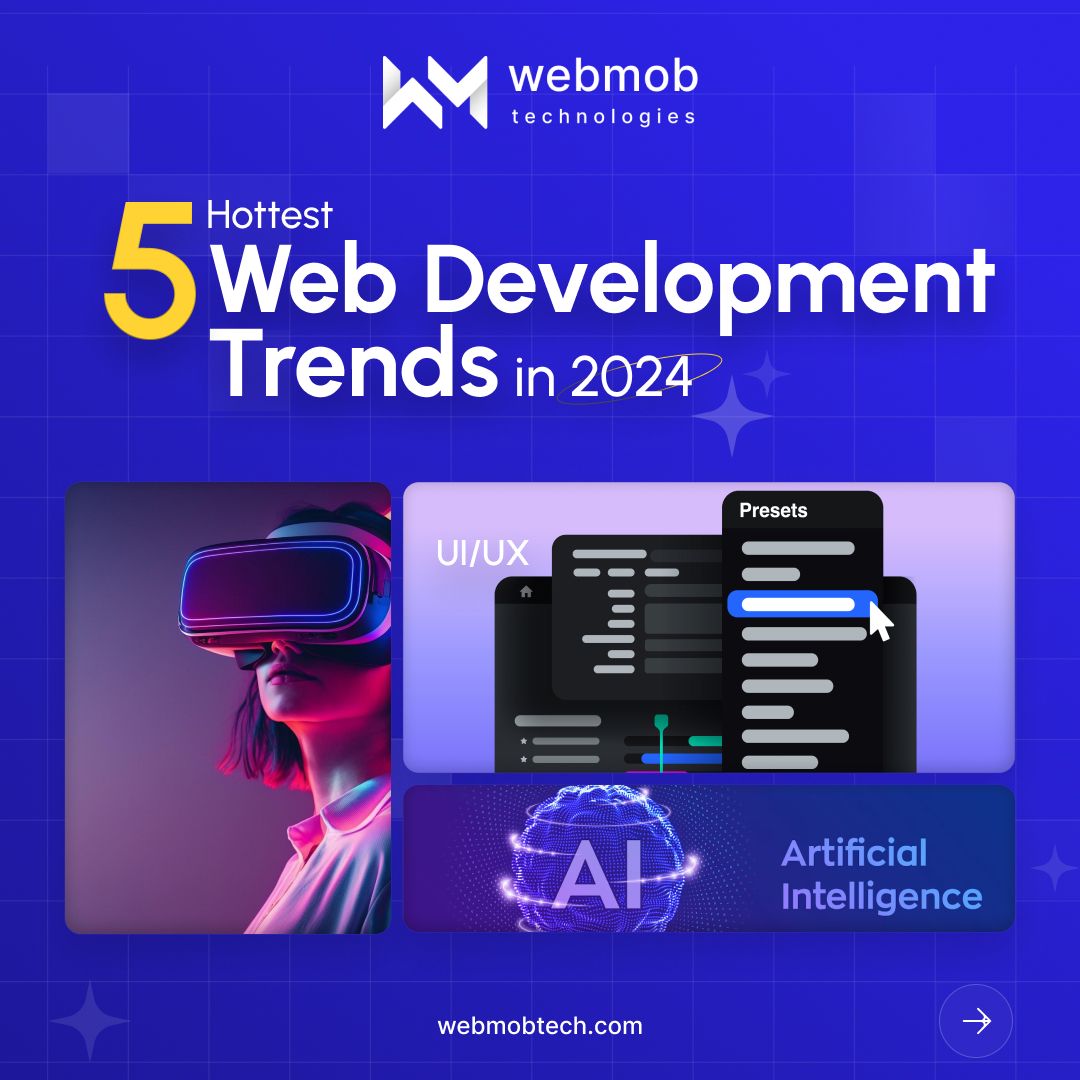 webmobtech's tweet image. Do you want to craft a robust web app? Keep these trends in mind!!
And if at all you are curious to know more, than do have a word with our expert #webappdevelopers. You can also go through our blog to make your web app development a success.