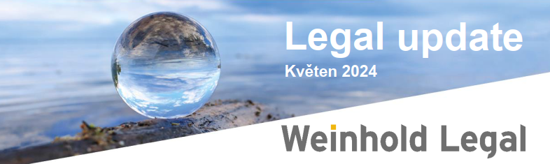 Weinhold_Legal's tweet photo. V květnovém Legal Update se dočtete o povinnostech vyplývajících z dlouho připravovaného nařízení o pravidlech pro umělou inteligenci (AI Act) a dvou recentních rozhodnutích Nejvyšší soudu ČR.
#WeinholdLegal 
👉https://t.co/KCnY5RctNq https://t.co/pmaSwBSjfH