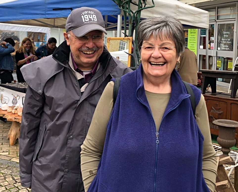 It’s National Walking Month! 🚶🏾 Meet Anna and Malcolm, a couple who discovered the joys of walking later in life. They now volunteer for Sustrans as walking leaders to spread the joy and benefits of walking to others.