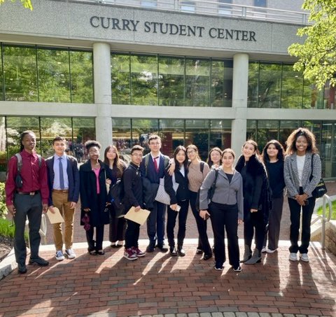 GerardsHistory's tweet photo. Malden High Students had a great time at the @UNAGB Model UN Conference and our Germany Delegation took home Best Position Paper! @Malden_Schools https://t.co/QSygZHoTYP