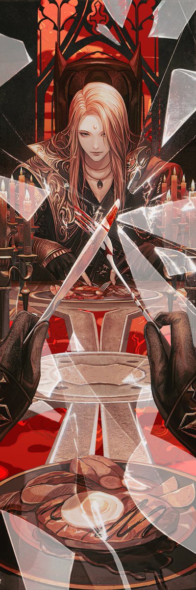 Ker_bers's tweet photo. #FF14 #FFXIVART #Zenos https://t.co/EIvN0FbLaJ