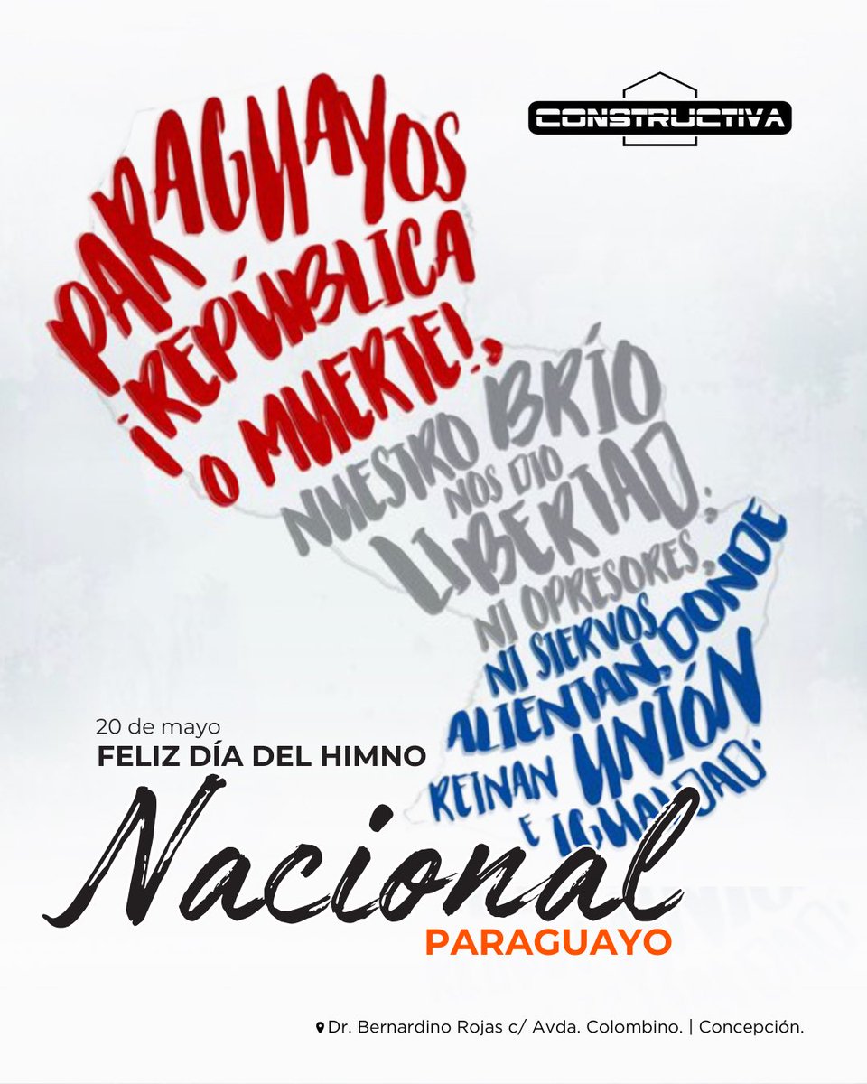 Edithmkt1's tweet photo. ¡Día del #HimnoNacionalParaguayo https://t.co/xdwWjqJFmK