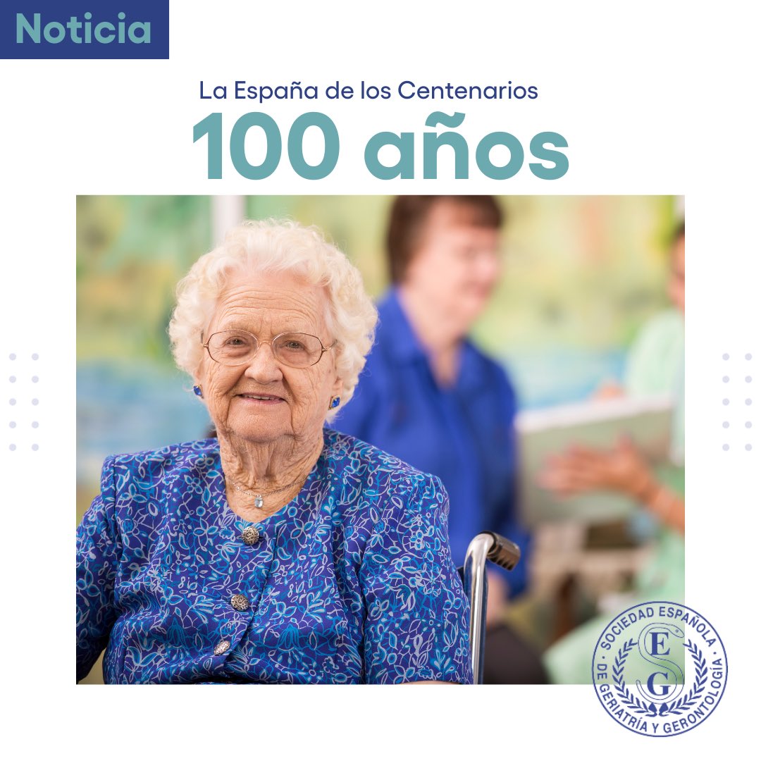 SEGG (@seggeriatria) on Twitter photo La España de los Centenarios. 
Cumplir 100 años solía ser un logro titánico, pero hoy en día está dejando de ser una rareza. El 1 de enero de 2024, 16.902 personas en España celebraron su centenario. La España de los Centenarios. 
Cumplir 100 años solía ser un logro titánico, pero hoy en día está dejando de ser una rareza. El 1 de enero de 2024, 16.902 personas en España celebraron su centenario.