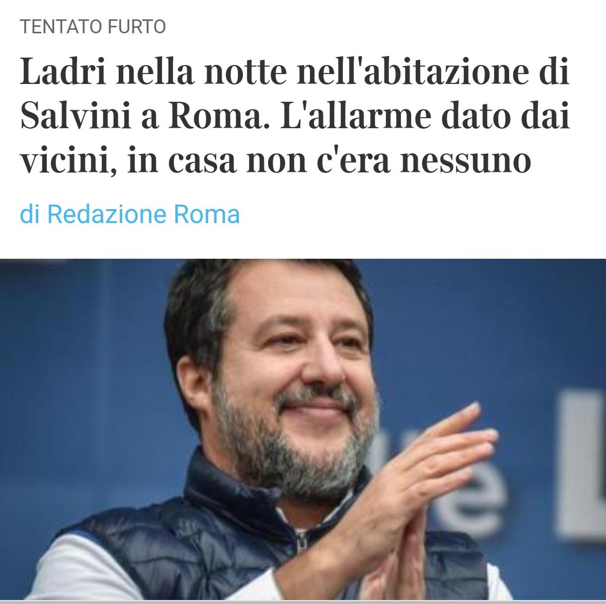 Oramai siamo all'autogufaggio.