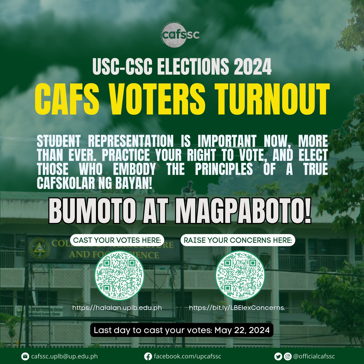 UPLB CAFS Student Council tweet media