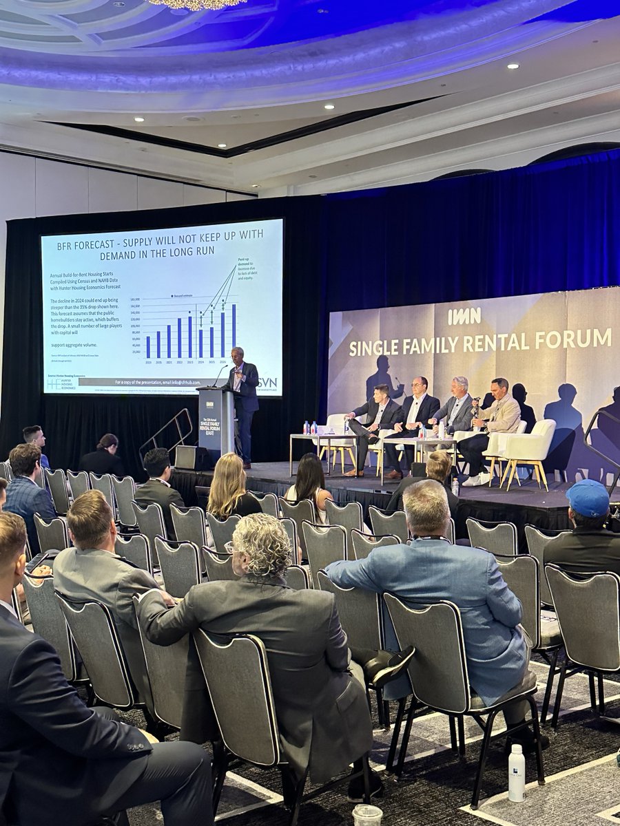 SFRhub's tweet photo. We're thrilled to kick off the 12th Annual SINGLE FAMILY RENTAL FORUM (EAST) with Opening Remarks from our CEO, Jeff Cline! Looking forward to an exciting conference. #SFRForum #IMNConference #RealEstate https://t.co/JtswMfAZHJ