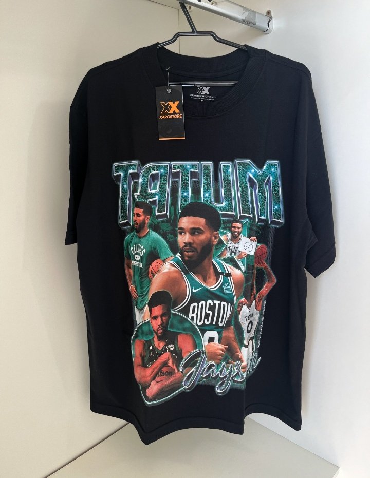 Amigos nesse modelo aqui de camisa, vocês gostariam mais que existisse uma do Jaylen Brown ou do Derrick White?