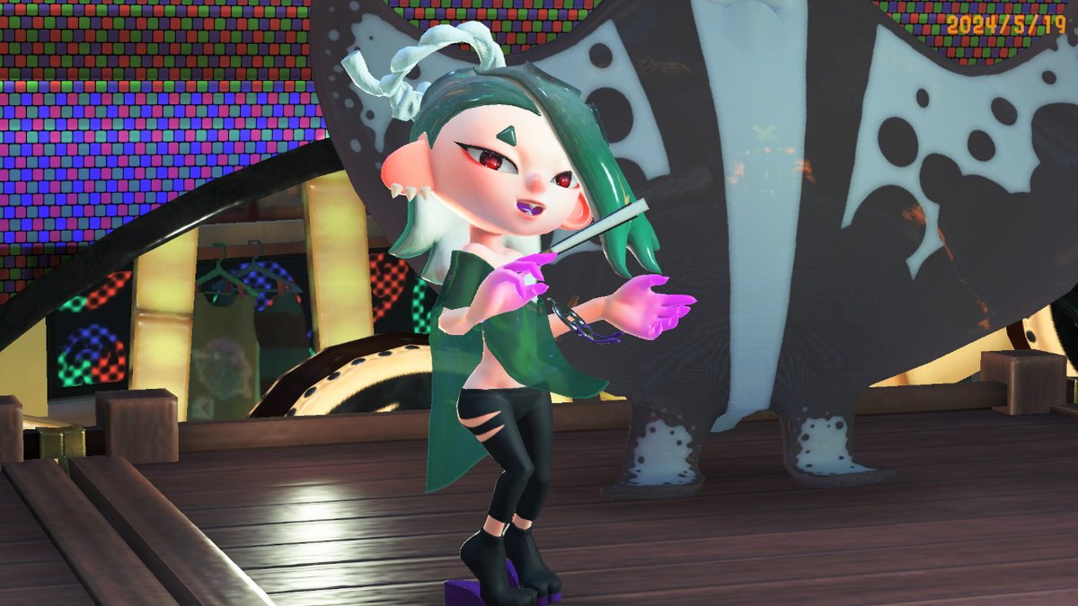 両目フウカさん置いときますね #スプラトゥーン3 #Splatoon3 #NintendoSwitch