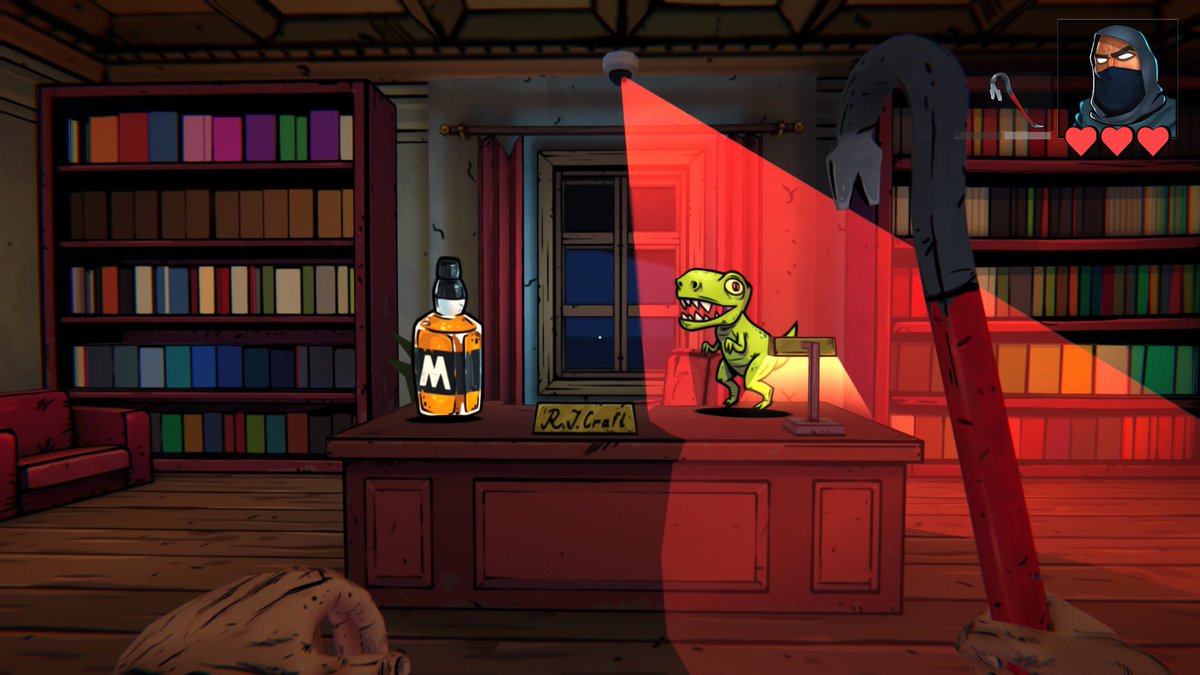 coding_spirit_'s tweet photo. It looks like the museum director had a tough day today... 
#indiegames https://t.co/o1nwbD3T6B