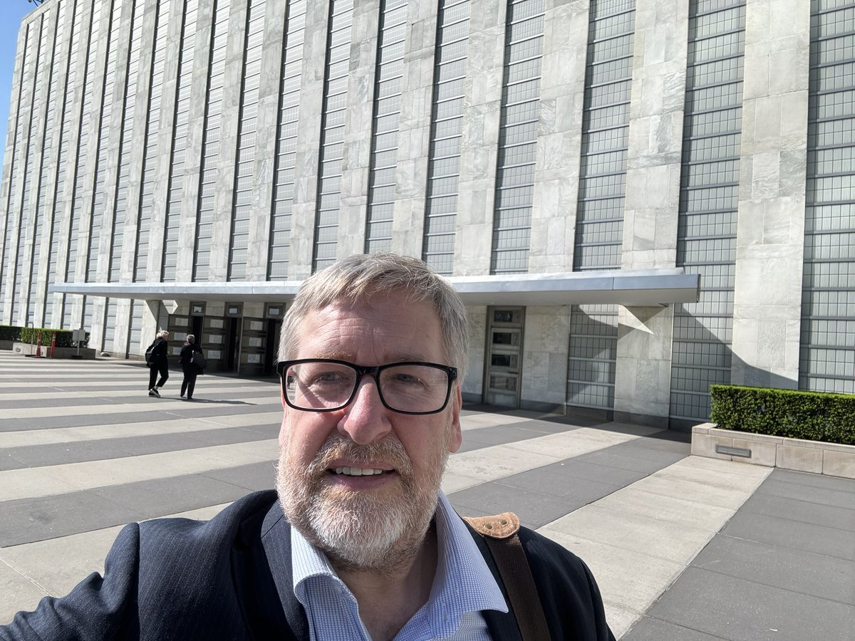 Attending a slightly different office this week! Privileged to be taking part in the @UN Open-Ended Working Group on Older Persons in #NewYork. Attended a stimulating discussion provided by @GAROP_Sec yesterday and looking forward to contributing during the week long Session.