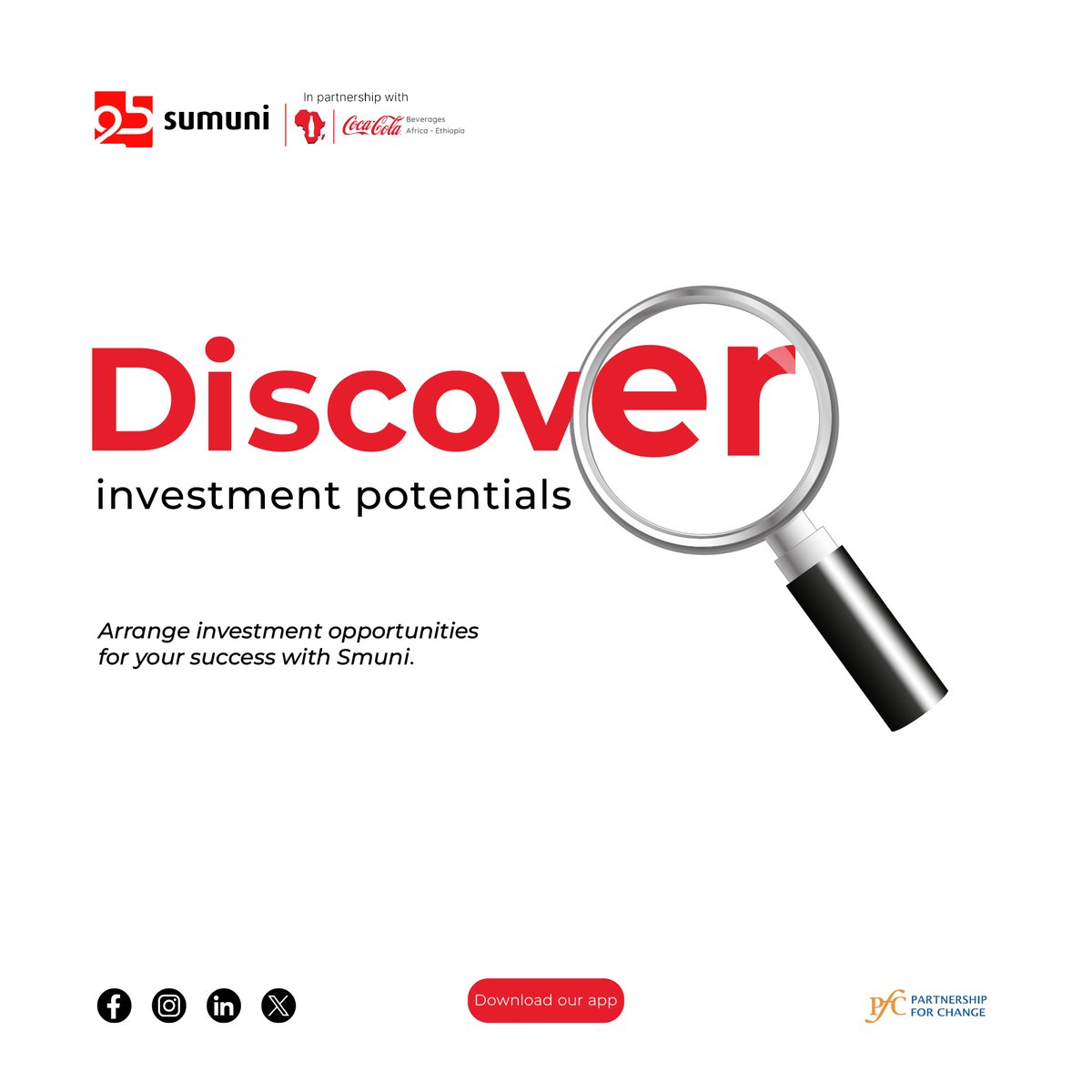 See beyond the horizon and seize the investment opportunity on Sumuni.                         #sumunifinancesolution
Download the app on the link below for android 
tinyurl.com/sumuni
Website sumuni.net