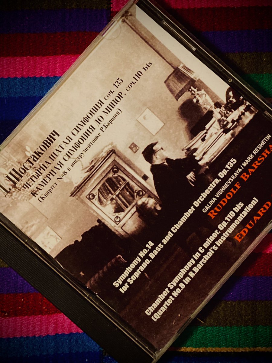 CHAI_PON5's tweet photo. #Shostakovich : https://t.co/Fml7jngPUF.14
#Barshai
#Vishnevskays
タコ14は狂った感じが本当に傑作と思う
https://t.co/bBf5Bhnuaa https://t.co/eJsaFfkF0T