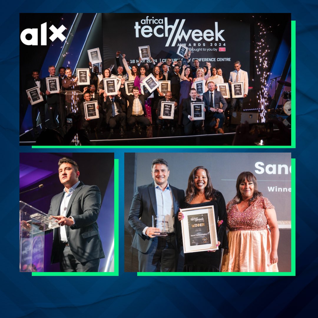 Congratulations ALX South Africa for winning  the EDTECH award at the Africa Tech Week Awards!

Keep on #DoingHardThings! 🏆 

#ALXAfrica #ALXExellece #ALXCommunity #ALXSouthAfrica