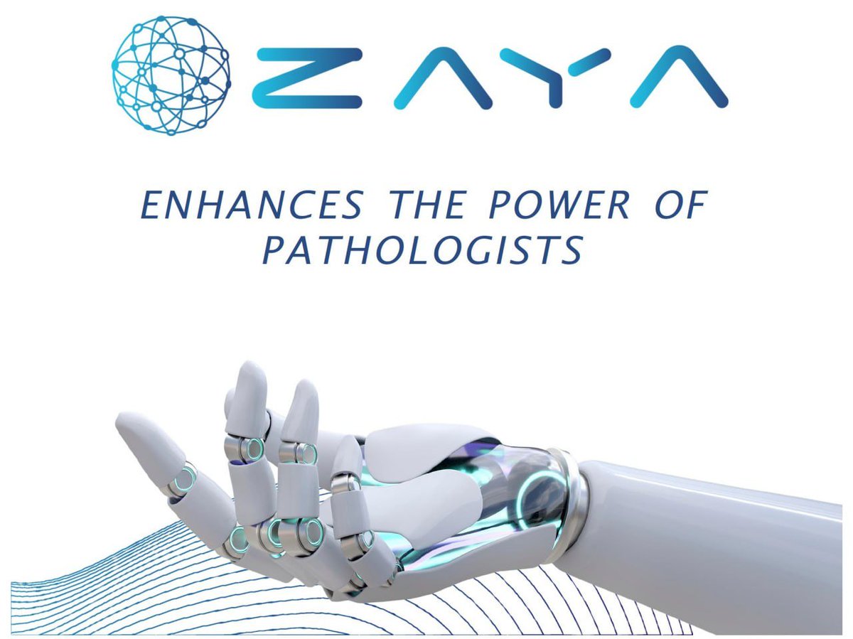 #AI is one of the biggest narratives to look out for this cycle!

Here`s a super early AI project that’s still in its pre-launch phase 👉 @ZayaAI_PathDx 

ZayaAI is pioneering healthcare innovation, leveraging AI and blockchain to redefine digital pathology 👌

My eyes are on