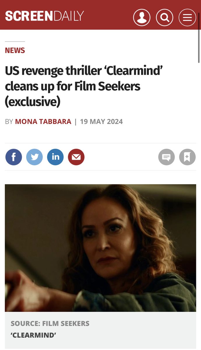 More news out of Cannes! Excited for audiences in the UK and further territories to enjoy the wild ride that is @ClearMindmovie