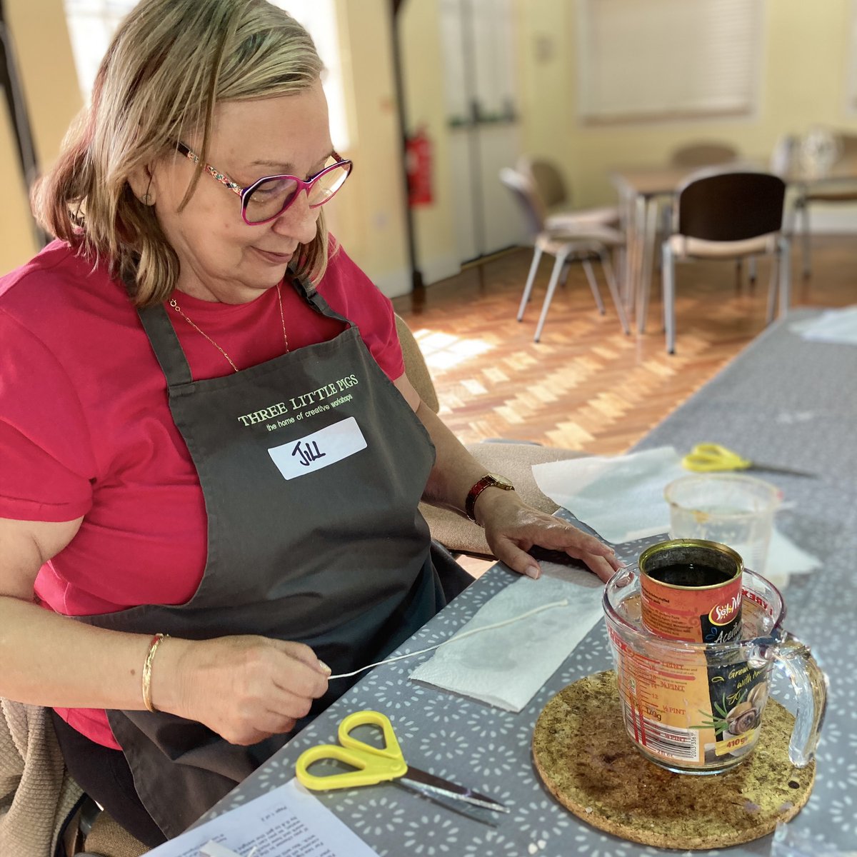 Craft_Workshops's tweet photo. Always colourful, always a pleasure. Saturday was our CANDLE MAKING WORKSHOP, where our lovely workshoppers embraced the world of making candles. During their day they each made dipped candles, a wood wick candle, tea lights and rolled candles - all in one day! #tlpcraftworkshops https://t.co/HsRU15JXT3