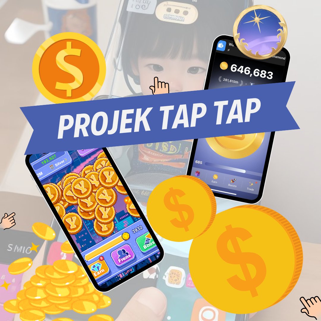 IkuzoDAO's tweet photo. HAH NOT COIN BISA BELI PAJERO ❗❗
Siapa yang gak garap?
Siapa yang gak nulis memo pas wd?
Daripada nangis di pojokan mending kita bedah beberapa garapan airdrop yang mirip Not Coin yokk

🧵 A thread about Projek Tap Tap https://t.co/6f1SXlqNvC