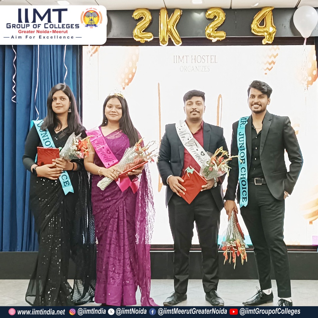 The IIMT Group of Colleges in Greater Noida organized and celebrated their annual 'Farewell Party' for the hostel students. 
.
iimtindia.net
Call Us: 9520886860
.
#IIMTIndia #IIMTNoida #IIMTGreaterNoida #IIMTDelhiNCR #IIMTian