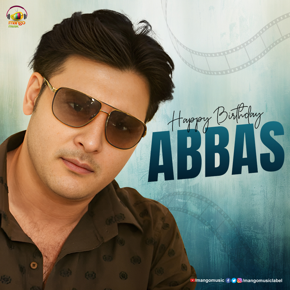 Happy Birthday to the iconic #Abbas 🎬❤️ #HBDAbbas #MangoMusiuc #happybirthdaytoyou