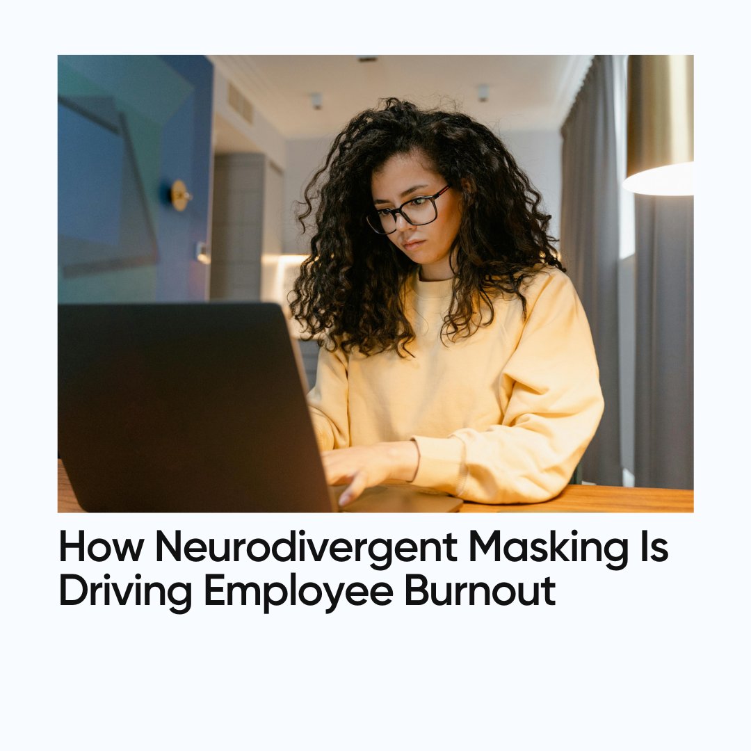 Did you know there might be a hidden reason some colleagues seem stressed even though managers think things are going well? It's called neurodivergent masking. Here's how we can create a more inclusive workplace for everyone:
bit.ly/3URyc2n

#GreatPlaceToWork #GPTW4ALL