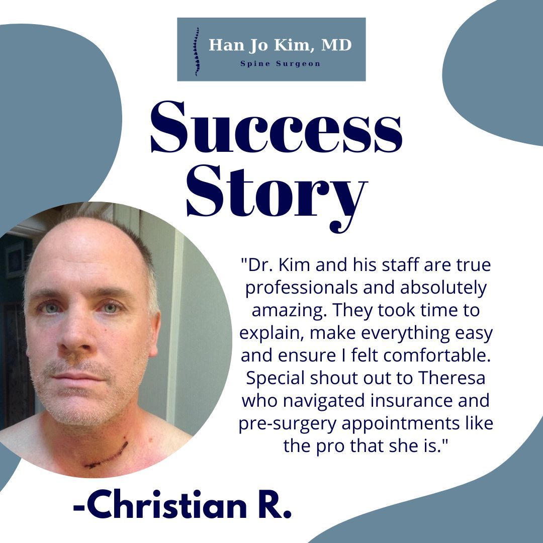 drkimspinemd's tweet photo. Discovering #DrKim at HSS was a turning point for Christian. His expertise confirmed the need for surgery, setting Christian on the path to healing. Amidst the surgical journey, Dr. Kim's skill and dedication stood out, along with his compassionate care.
https://t.co/kcW6h0JuDJ https://t.co/wzqhXEek2k