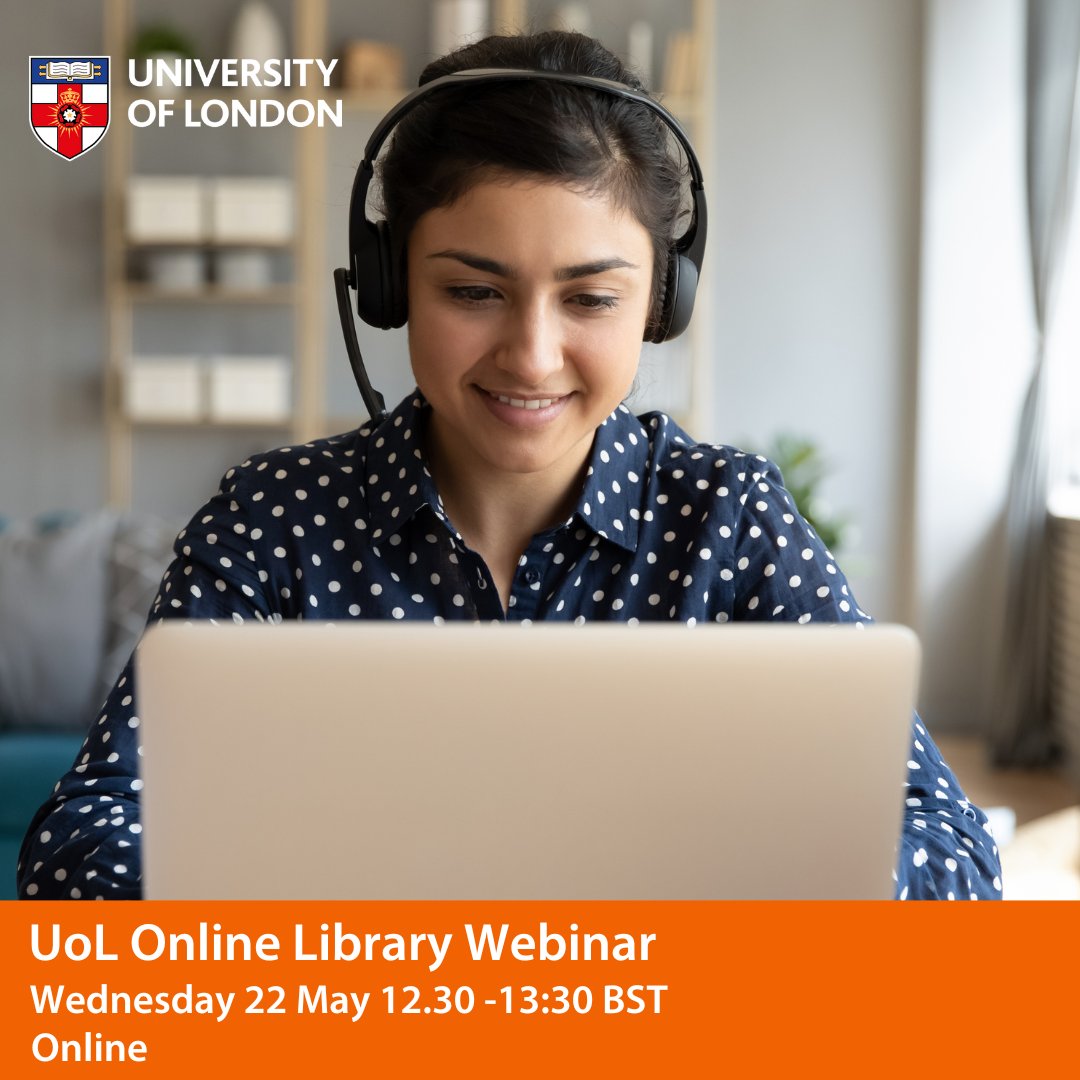 📣 Join us on Wednesday 22 May at 12.30pm BST for the latest Online Library Webinar. Discover all you need to know about accessing and exploring the Online Library. ✨ Sign up here: bit.ly/3V6enFF