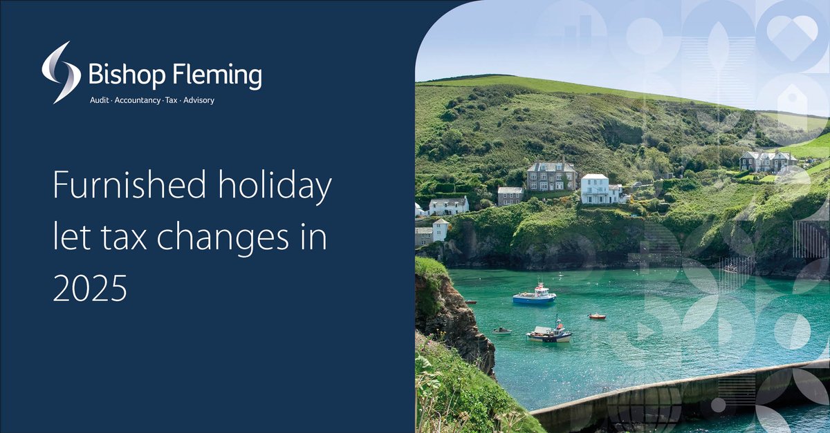 BishopFlemingUK's tweet image. 🏡Big changes are on the horizon for the Furnished Holiday Lettings (FHLs) tax rules starting April 2025.📅 The recent Budget announcement outlined significant alterations that could affect your tax strategy.

Learn more: bit.ly/3UYR3JT

#FHL #TaxChanges #FinanceTips📊✨