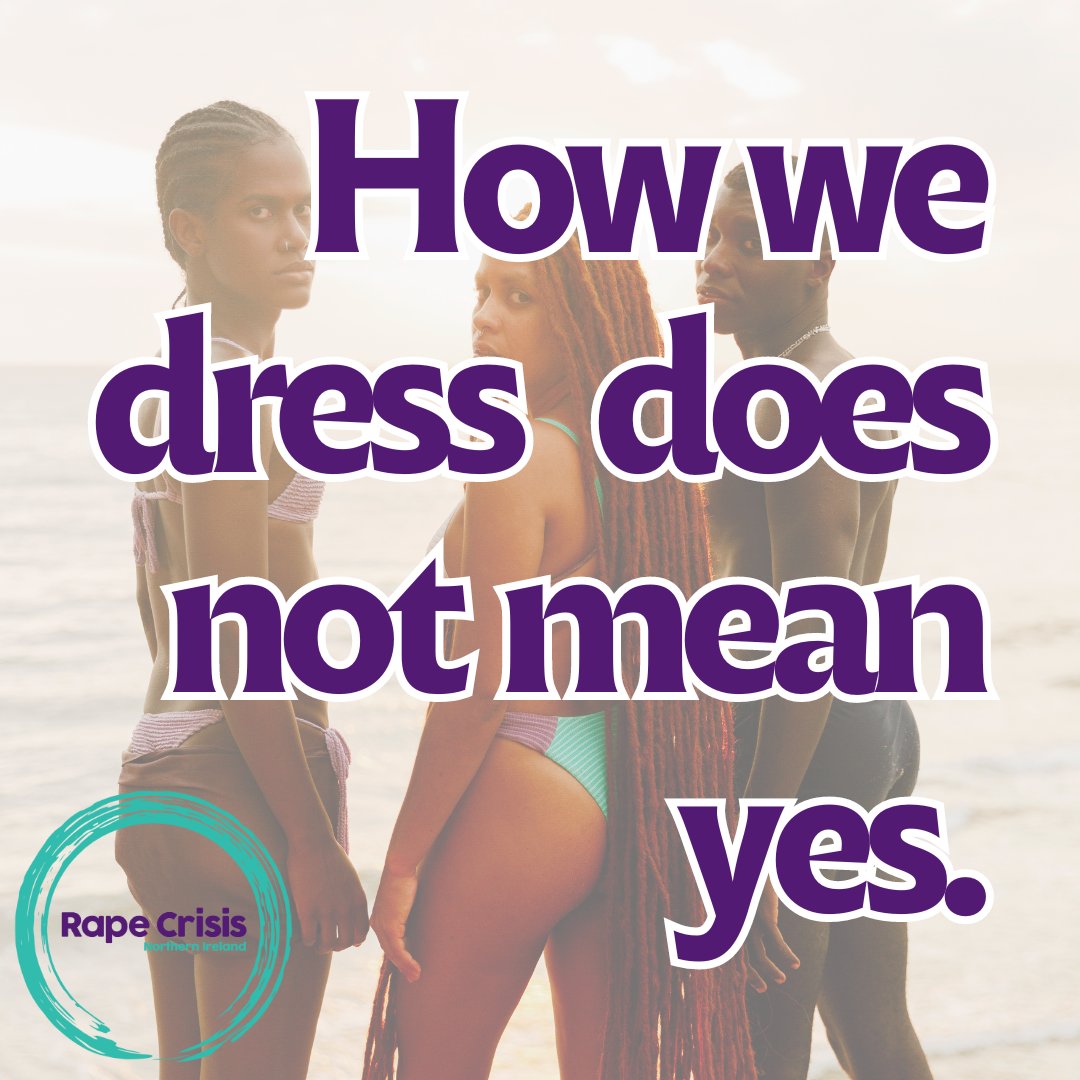 HOW WE DRESS DOES NOT MEAN YES!

Everyone has the right to enjoy the good weather, feeling comfortable & confident in whatever they decide to wear, free from harrassment & abuse.

☀

#endrapeculture #ItsNotOk #stopsexualharasment #consentmatters