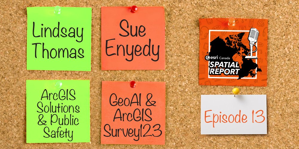GIS_Bandit's tweet image. FYI: @esricanada podcast - #Spatial Report: All Problems Have Solutions shorturl.at/n2pnI 

#ArcGISSolutions #PublicSafety #ArcGISSurvey123 #GeoAI #GIS #esriCanada #esri #mapping #TheScienceOfWhere @Esri @EsriFederalGovt @EsriSLGov @GISPublicSafety @ArcGISSurvey123