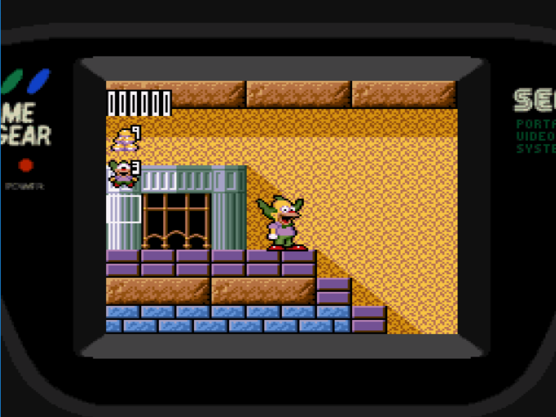 AllmightoFranky's tweet photo. 1 Jour 1 Jeu #GameGear!Aujourd'hui le sympathique #KrustysFunHouse,sorte de #Lemmings dans l'univers de #TheSimpsons avec le clown Krusty en héros!!Vous connaissez? #retro #retrogaming #oldschool #80s #90s https://t.co/CeMtfx5Ae0