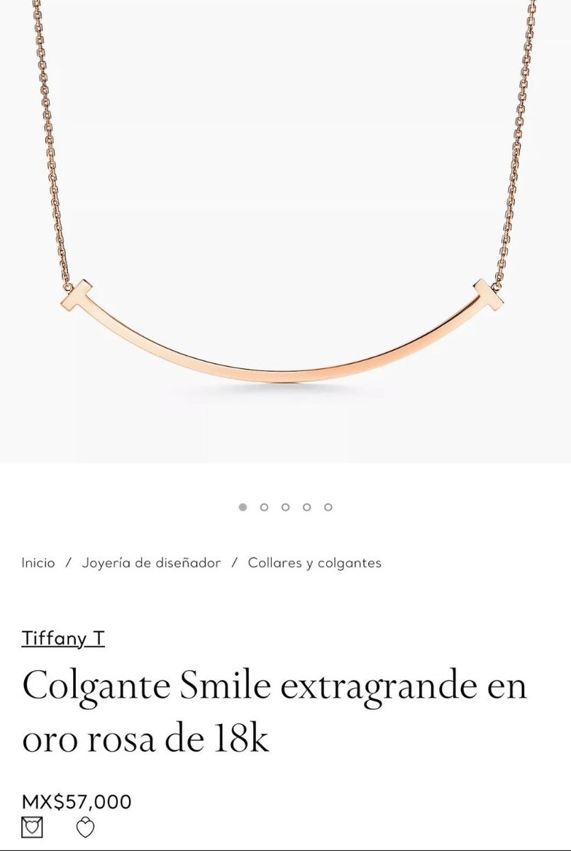 Familia no cualquiera puede comprar un collar de $57 mil pesos de la exclusiva marca Tiffany & Co. exclusiva joyería de la Quinta Avenida en New York.

La candidata de Zacatecas @rocionahle puede hacerlo y lucirlo gracias a los regalos recibidos por parte de los contratistas de