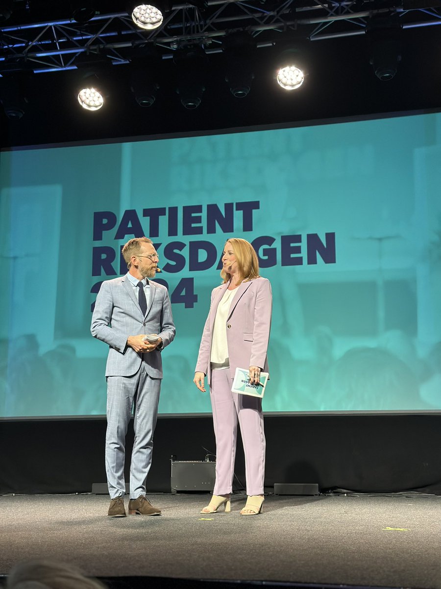 Hälso- och sjulvårdsdata, gemensamma säkra system och skillnaden mellan att äga data (patienten) och ha kontroll över data (vårdgivare? Huvudman? Staten? I vart fall inte ett utländskt IT-bolag), men också att riksdagens partier - är rätt överens🤔  #ehds #patientriksdagen2024