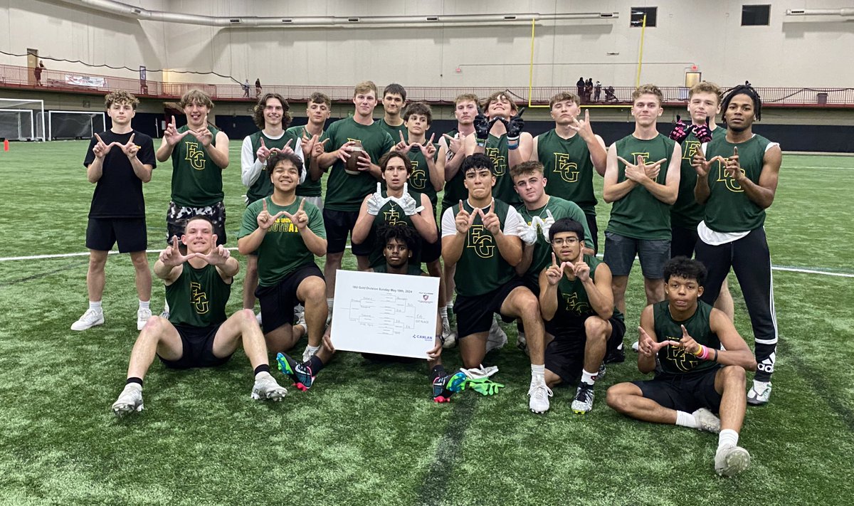 Illinois 7 on 7 18U Gold Spring league champions