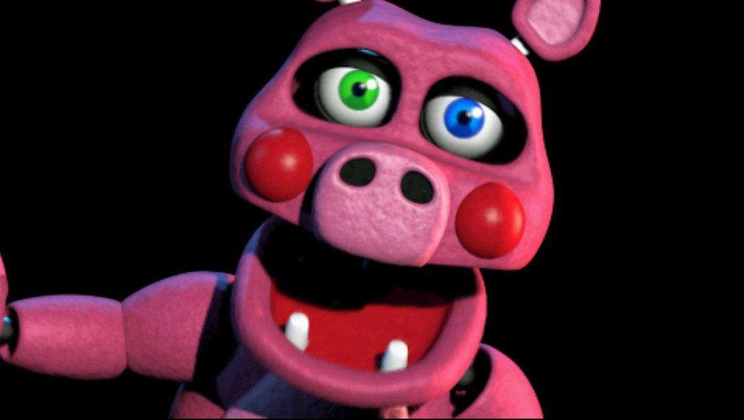 I feel like Pigpatch has something important that we don’t know about, why did he get a level in Help Wanted 2 instead of Molten Freddy or Scraptrap and why does he have mismatched Tiger Rock eyes