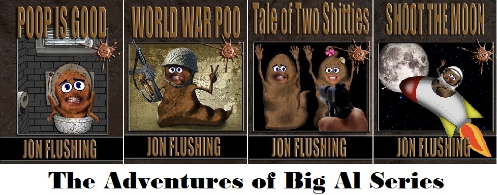 The Adventures of Big Al Series is available at amazon.com/Jon-Flushing/e… #poop #humor #funny #adventure #ebook #series