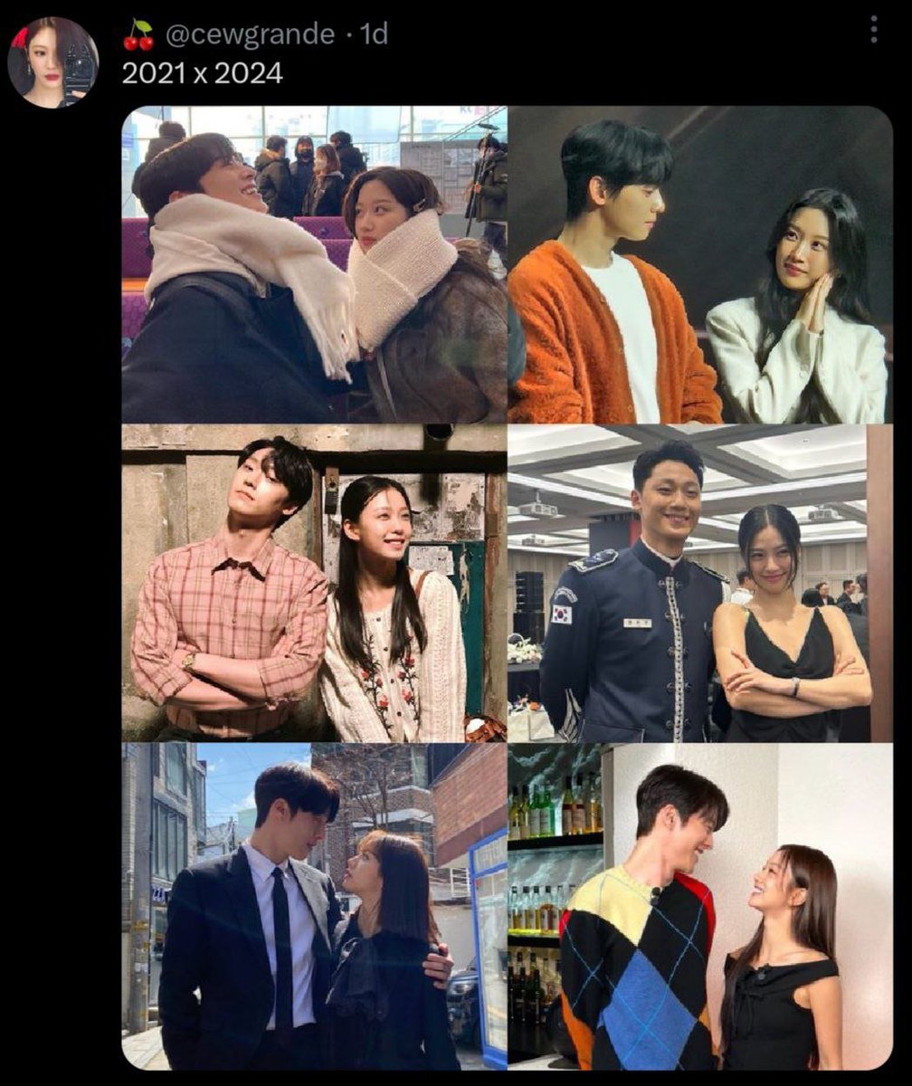 #TrueBeauty #YouthOfMay and #MyRoommateIsAGumiho drama couples reunion in 2024:

1. #MunKaYoung & #ChaEunWoo: #TrueBeauty
2. #GoMinSi & #LeeDoHyun: #YouthOfMay
3. #Hyeri & #JangKiYong: #MyRoommateIsAGumiho