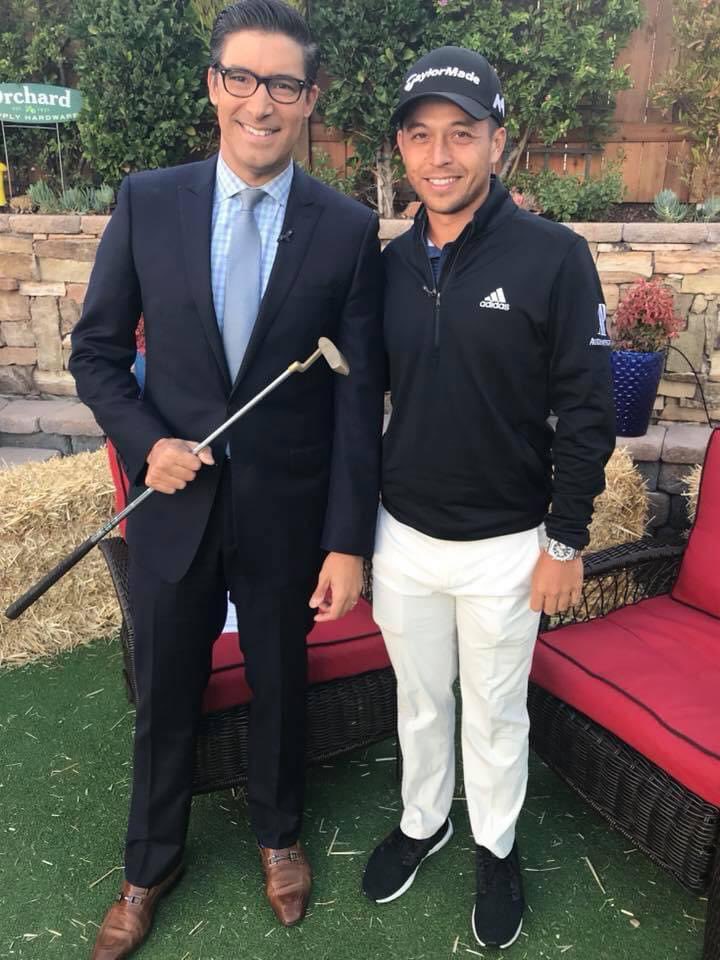 One of these guys just won his first major championship! 🏆⛳️ 😉

Congrats to San Diego's @XSchauffele ! @PGAChampionship @PGA #golf #sandiego @fox5sandiego  
@PGATOUR