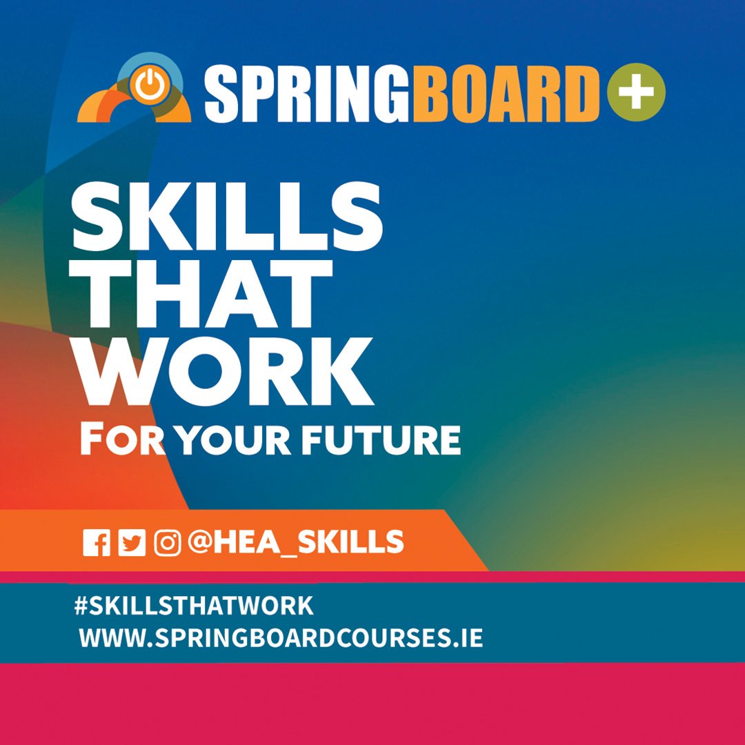 Are you eligible for a free or heavily subsidised place on a higher education course? Through Springboard+ & HCI Pillar 1, you may well be if you are: •Employed •Unemployed •Returning to the workplace after a career break to care for others •A recent graduate