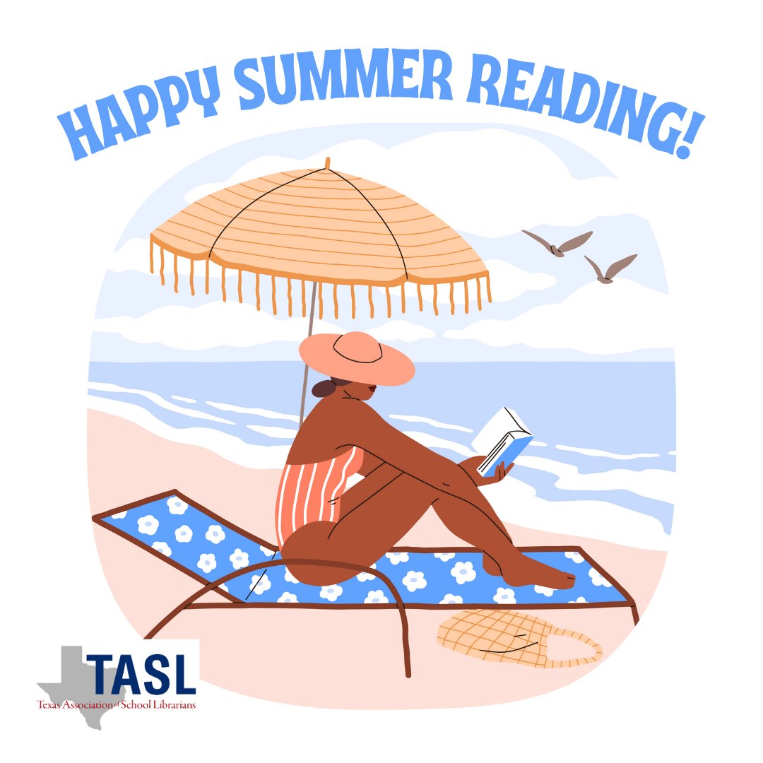 As the 2023-2024 school year comes to an end, we hope everyone is able to take time this summer to rest and recharge -- and get in some great summer reading! We've earned it! #TxASL #Summer #ReadMoreBooks