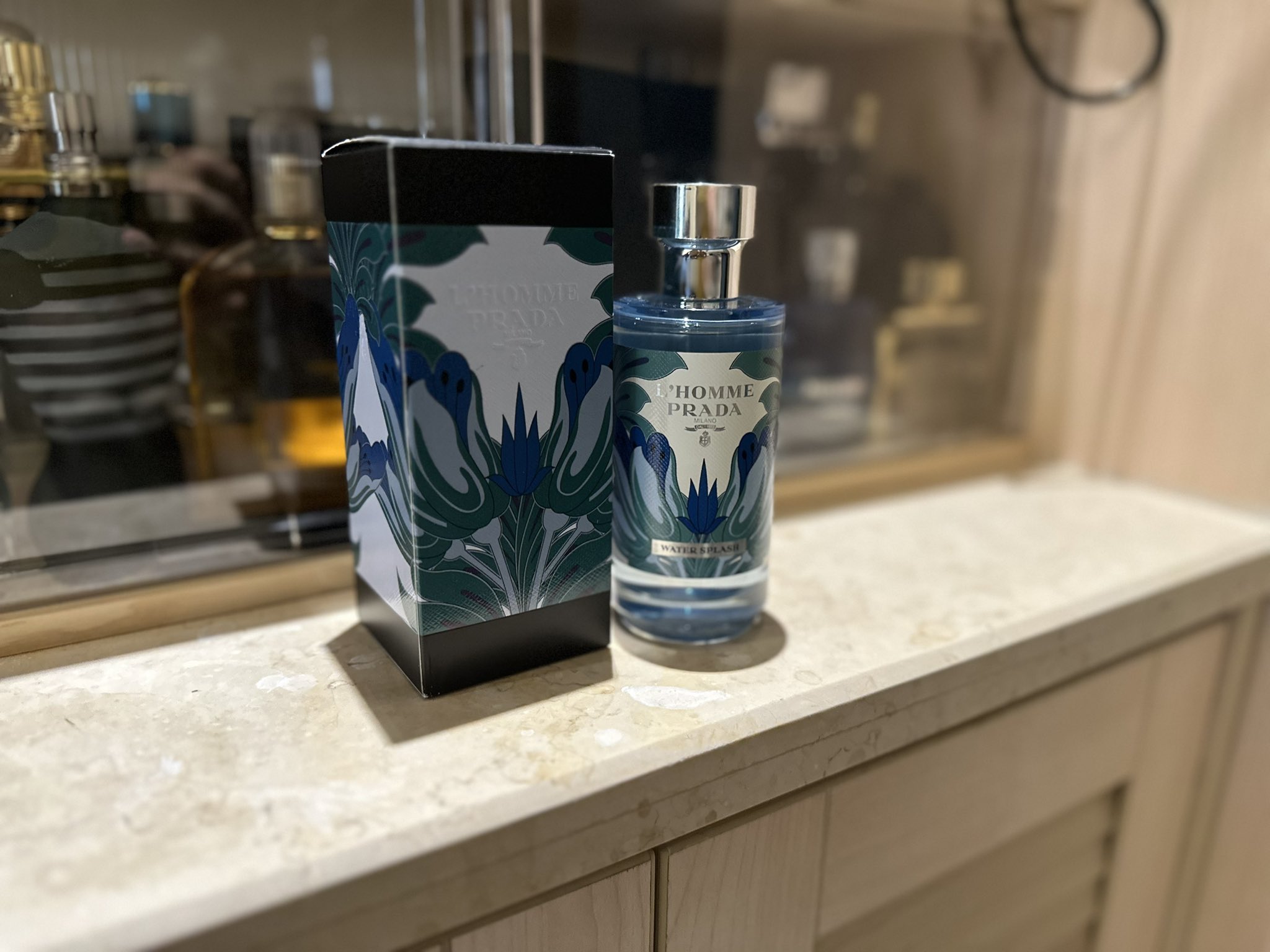 Prada water splash homme discount