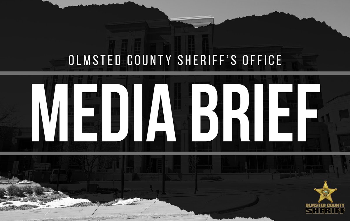 Sheriff's Office #MediaBrief - May 20, 2024

⚫️Theft
 
View online: bit.ly/4aXsfao

#OlmstedCounty