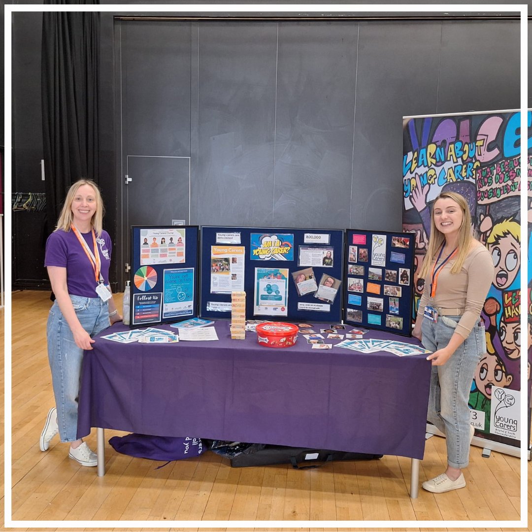 Last week Vicki and Naomi from our service visited Merchants academy as part of mental health awareness week.

It was great to speak to so many pupils including young carers.
#youngcarers #mentalhealthawareness #youngcarersinschools