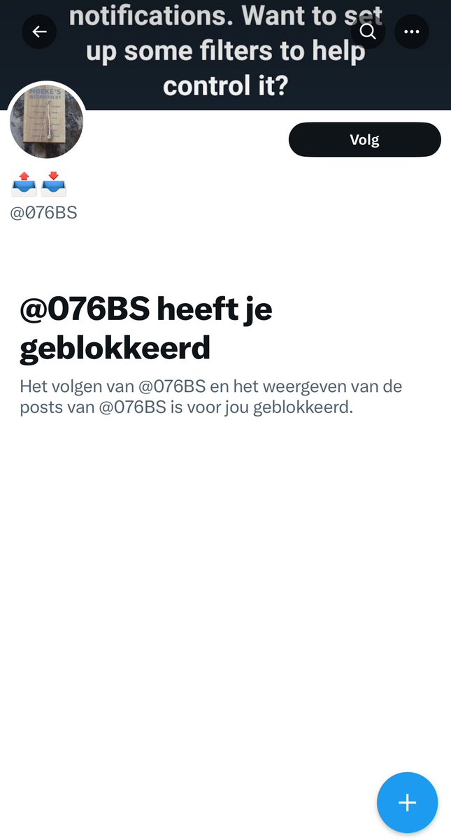 Ah ja, als je onzin praat en je na een week bs verspreiden (zoals de username @076BS al terecht zegt) je op feiten wordt gewezen is iemand blokkeren natuurlijk altijd the aldult way to go😂😂