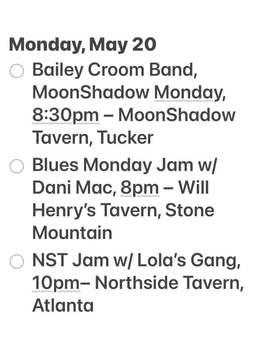 We hope everyone had a great weekend!  Let’s kick off this week with some live music! 🎶🎵💙💙🎶🎵 #atlantabluessociety #supportlivebluesvenues #supportliveblues #supportlivemusic #supportlivemusicvenues