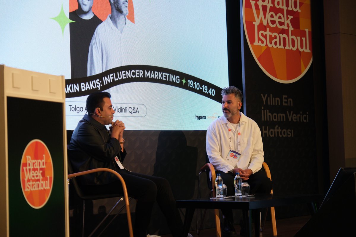 Danışman Mert Vidinli ve Hypers New Media'nın kurucusu Tolga Akış, Influencer Academy kapsamında Brand Week Istanbul 2023'teydi! 💯

💫 Hypers Academy ile birlikte gerçekleştirdiğimiz Influencer Academy'de Vidinli ve Akış, Influencer Marketing'in geleceğini ele aldı.