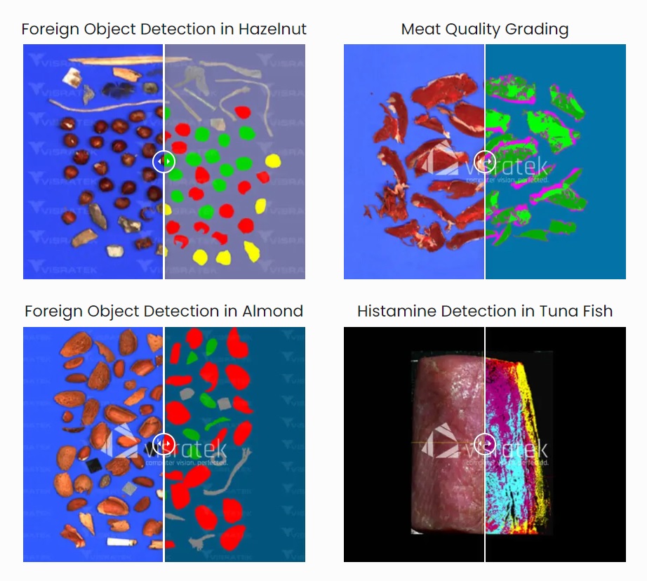 Did you know that our AI-boosted #hyperspectral food quality inspection and #sorting systems offer unique solutions for food production and processing facilities, including the flawless removal of foreign objects or the detection of allergens? <a href="/headwall/">Headwall Photonics</a>  visratek.com/en/solutions/h…