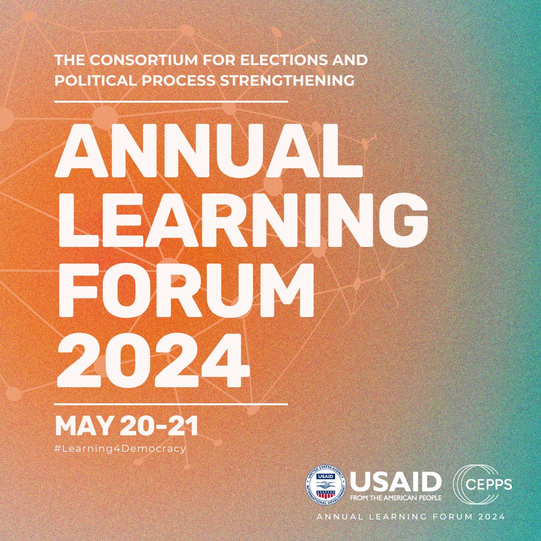📣 Starting today! Join CEPPS and our partners for the Annual Learning Forum for conversations on credible communications & combatting corruption. Register now: cepps.org/story/2024-ann…