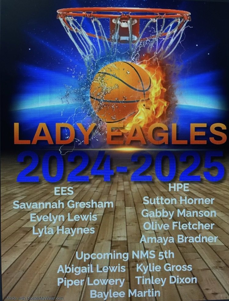 Congrats to the Lady Eagles for the 2024-2025 school year.